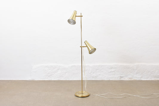 1960s brass floor lamp by Vitrika