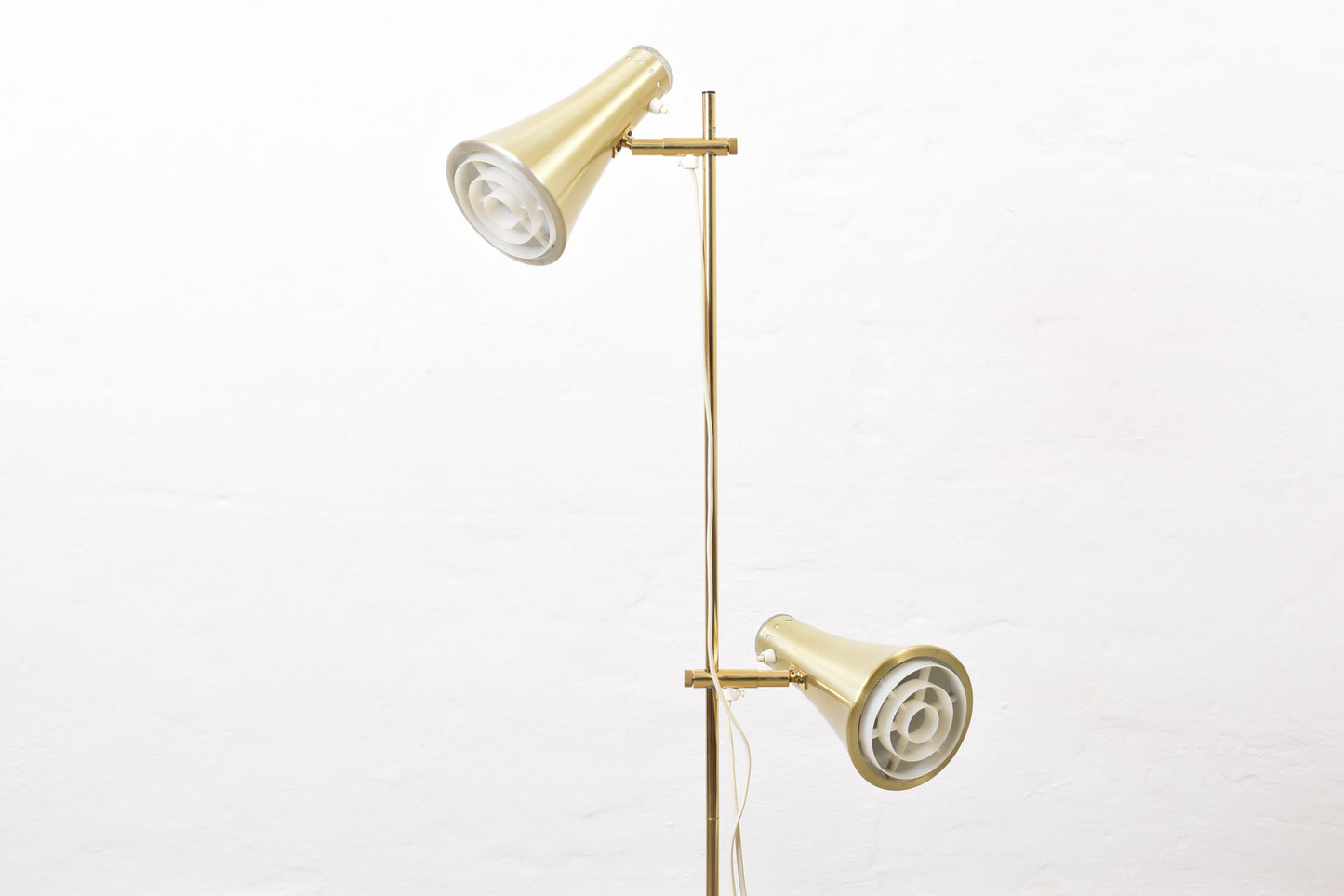 1960s brass floor lamp by Vitrika