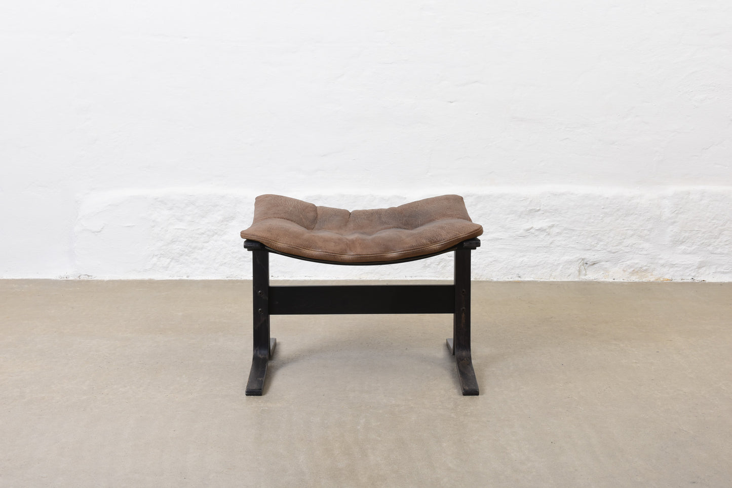 1970s 'Siesta' foot stool by Ingmar Relling