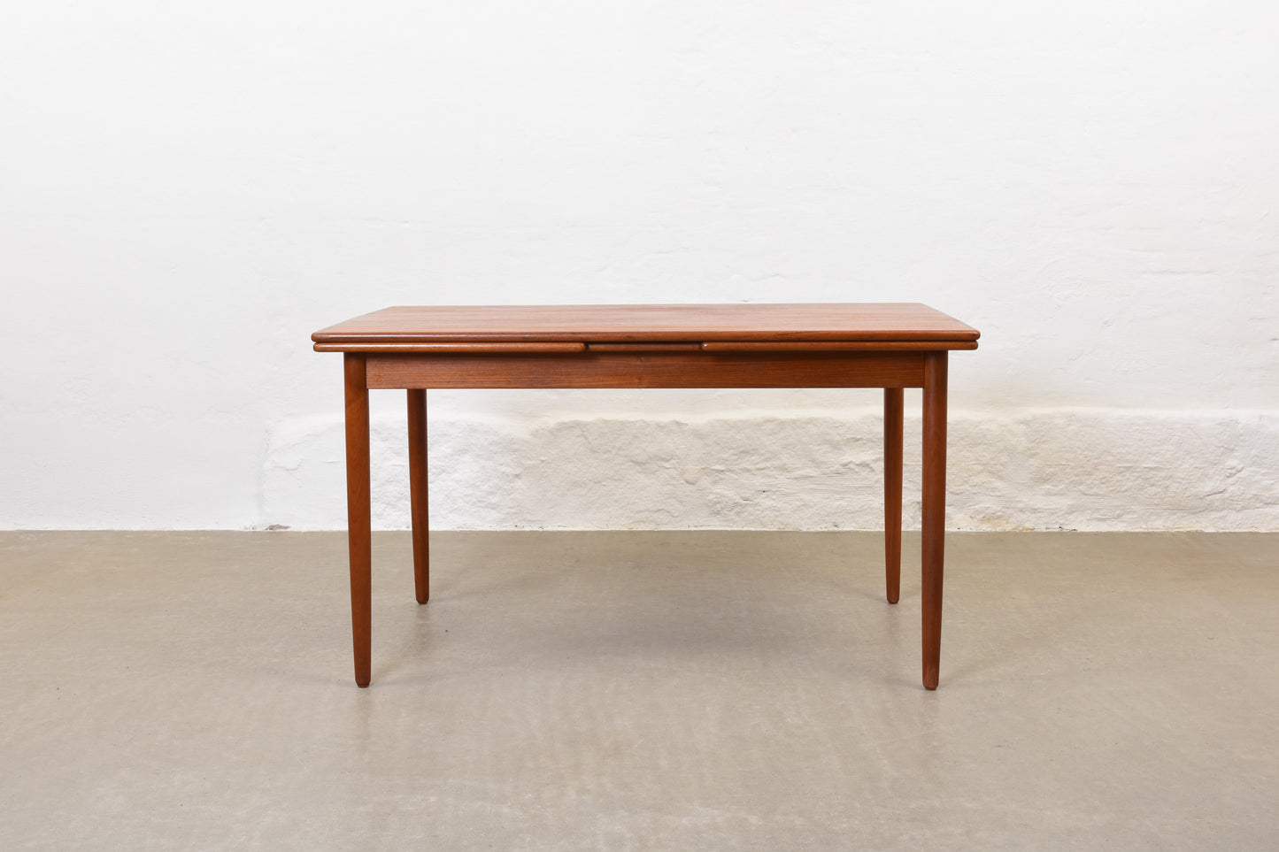 1960s extending dining table in teak