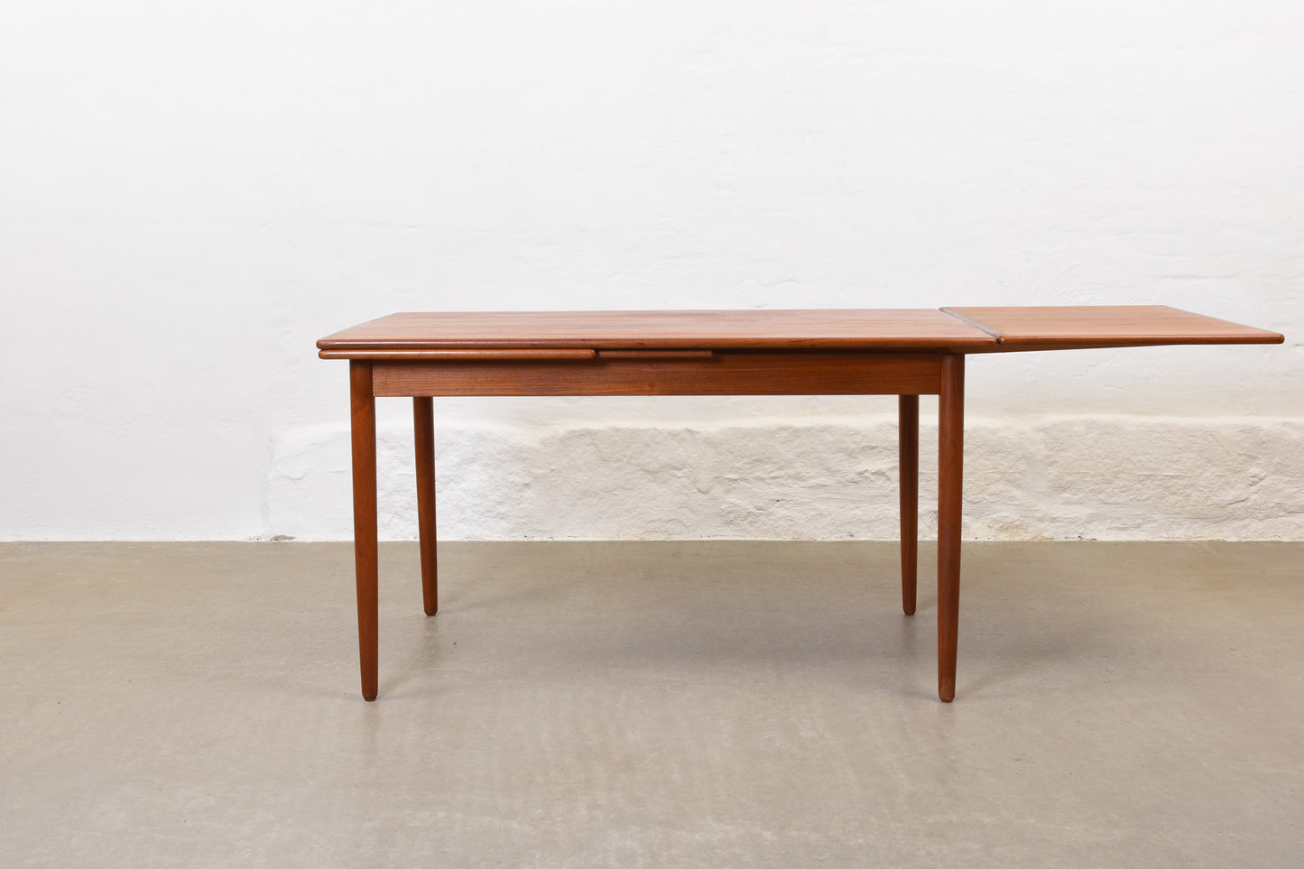 1960s extending dining table in teak