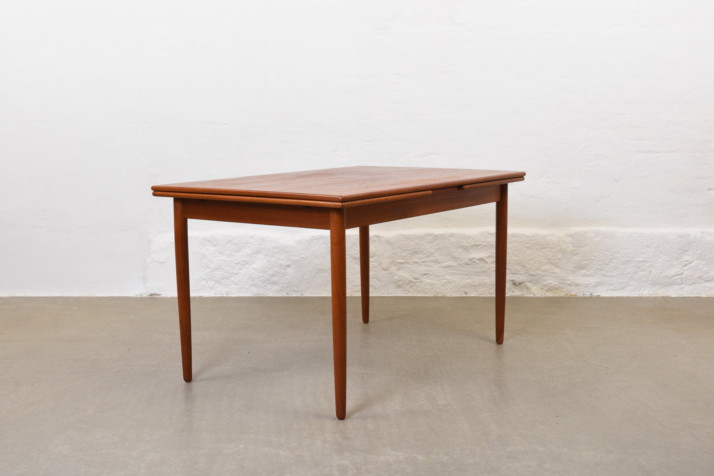 1960s extending dining table in teak