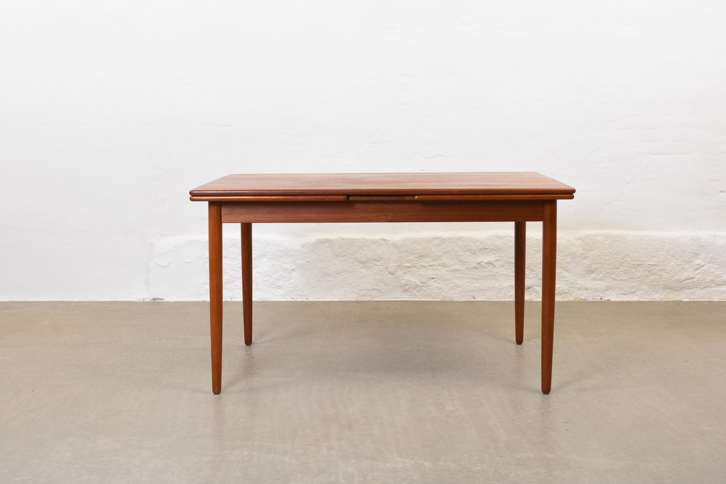 1960s extending dining table in teak