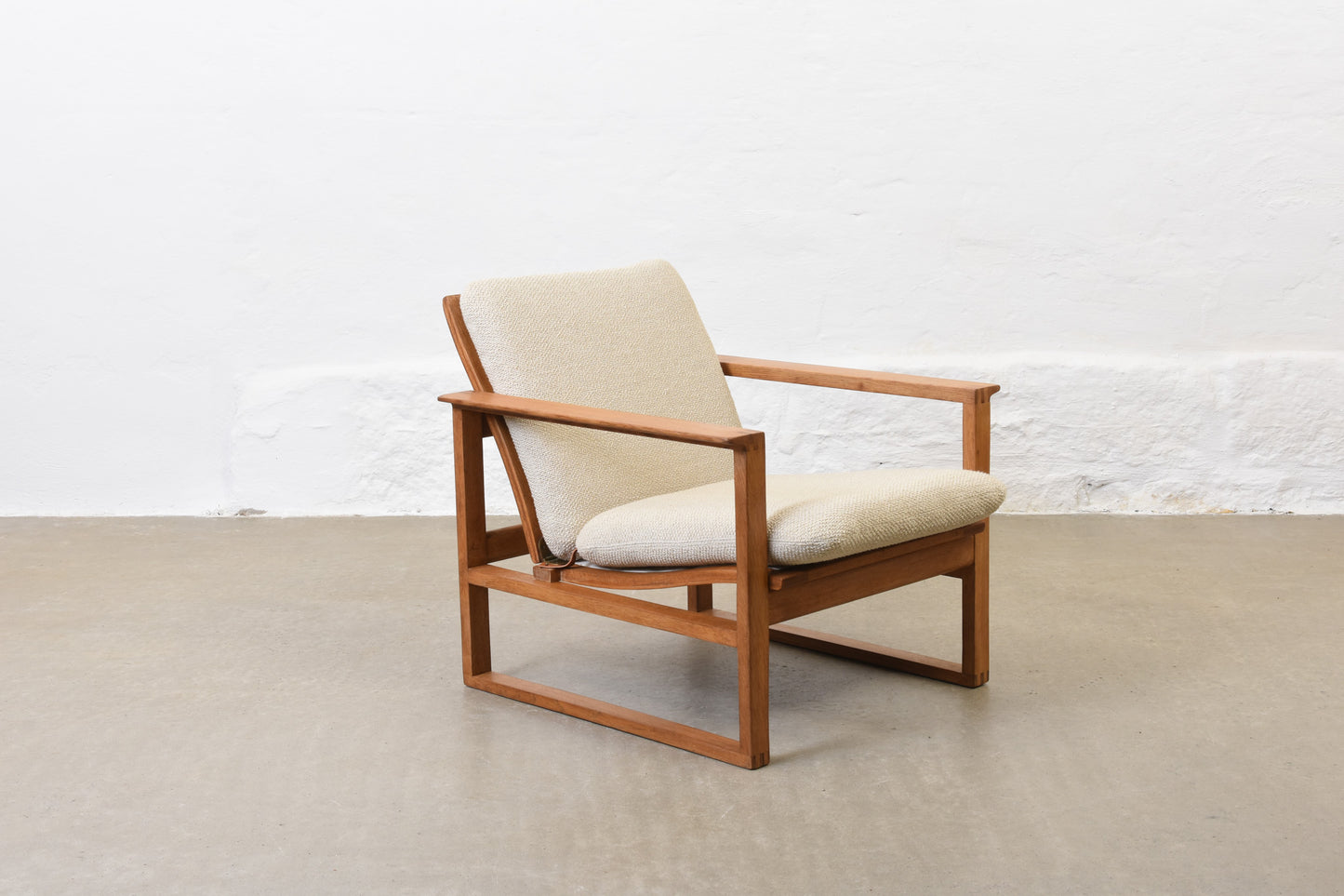 Two available: 1960s 'Model 2256' loungers by Børge Mogensen