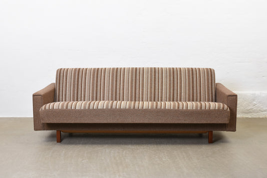 1960s sofa bed in wool