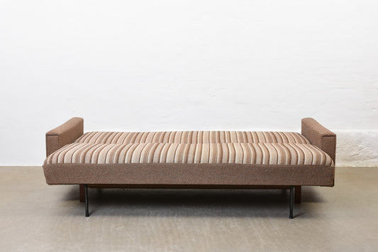 1960s sofa bed in wool