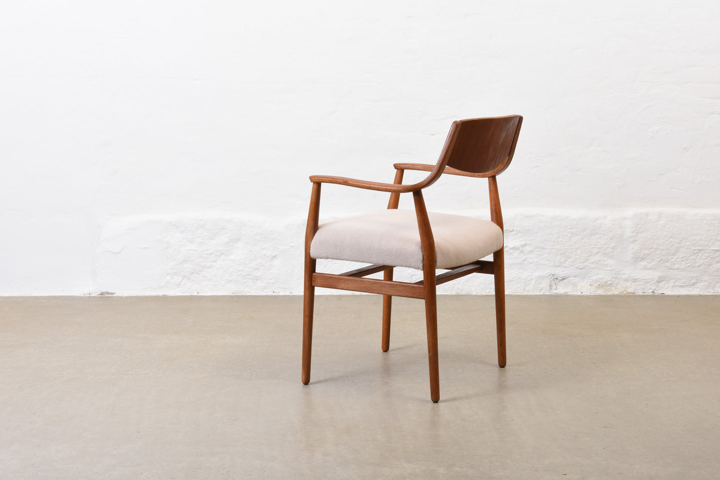 Newly reupholstered: 1960s armchair by Søro Stolefabrik