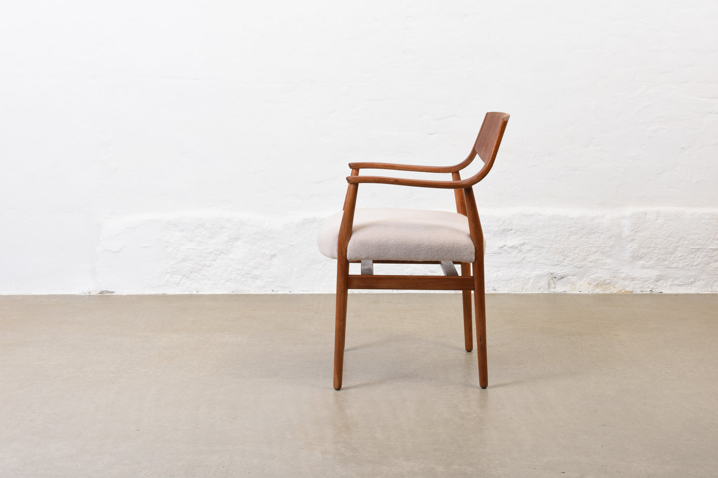 Newly reupholstered: 1960s armchair by Søro Stolefabrik