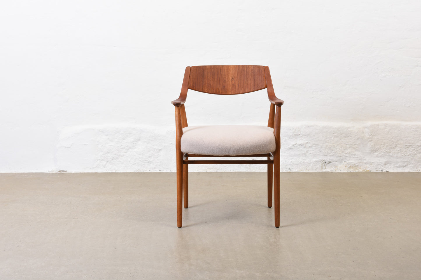 Newly reupholstered: 1960s armchair by Søro Stolefabrik