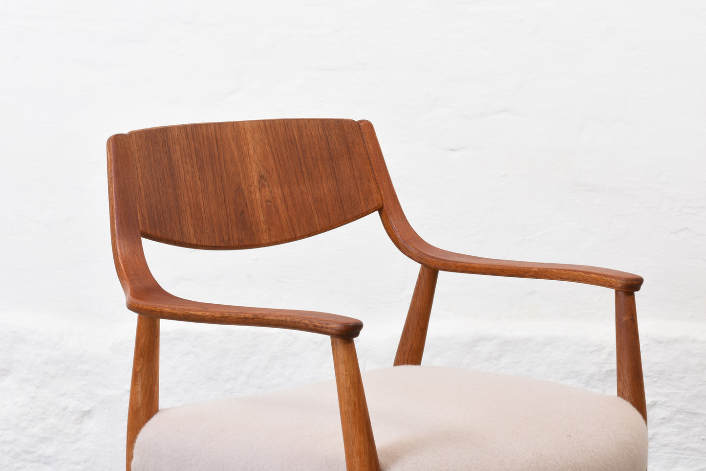 Newly reupholstered: 1960s armchair by Søro Stolefabrik