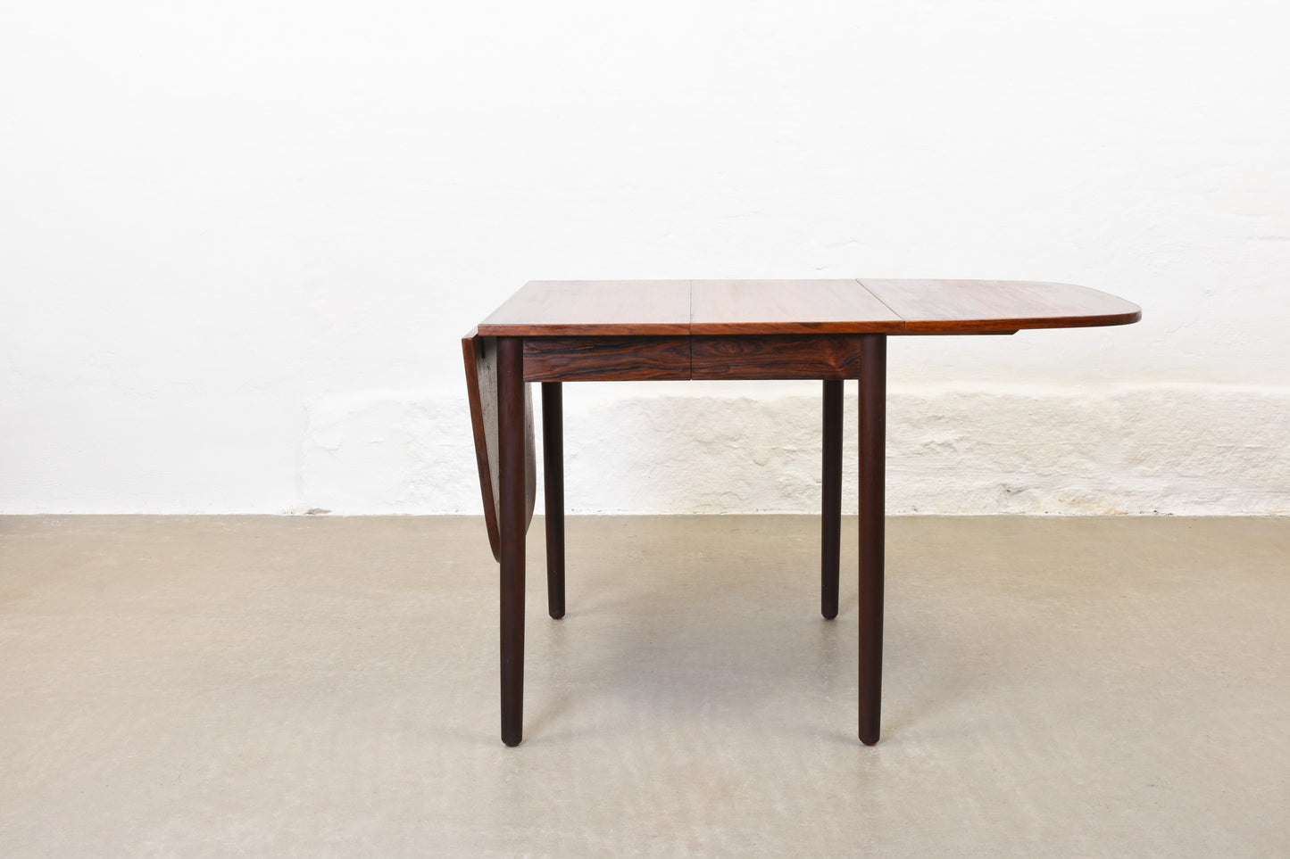 1960s extending dining table in rosewood