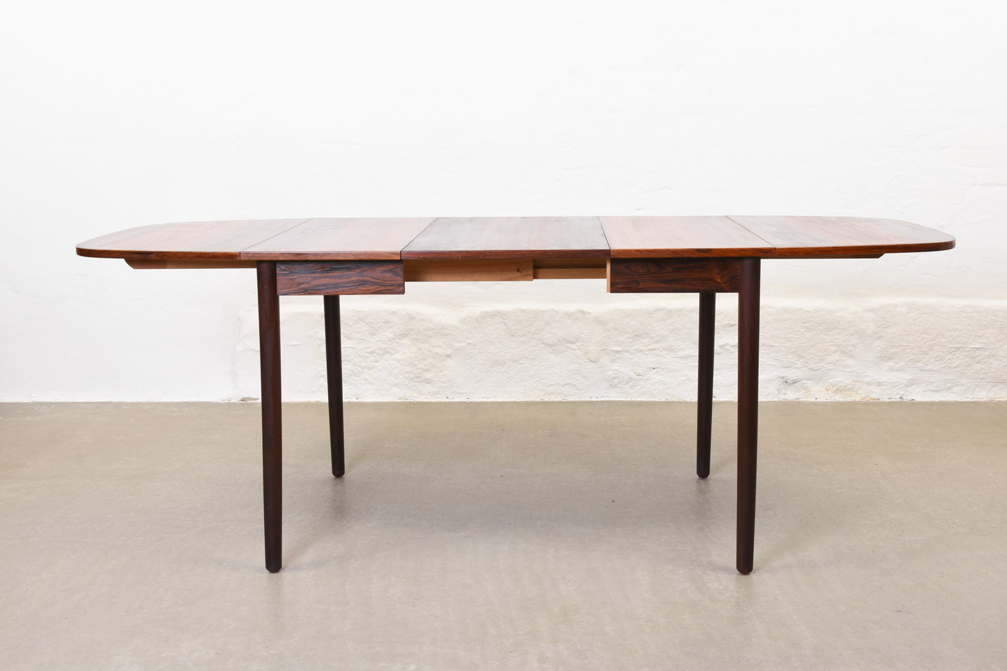 1960s extending dining table in rosewood