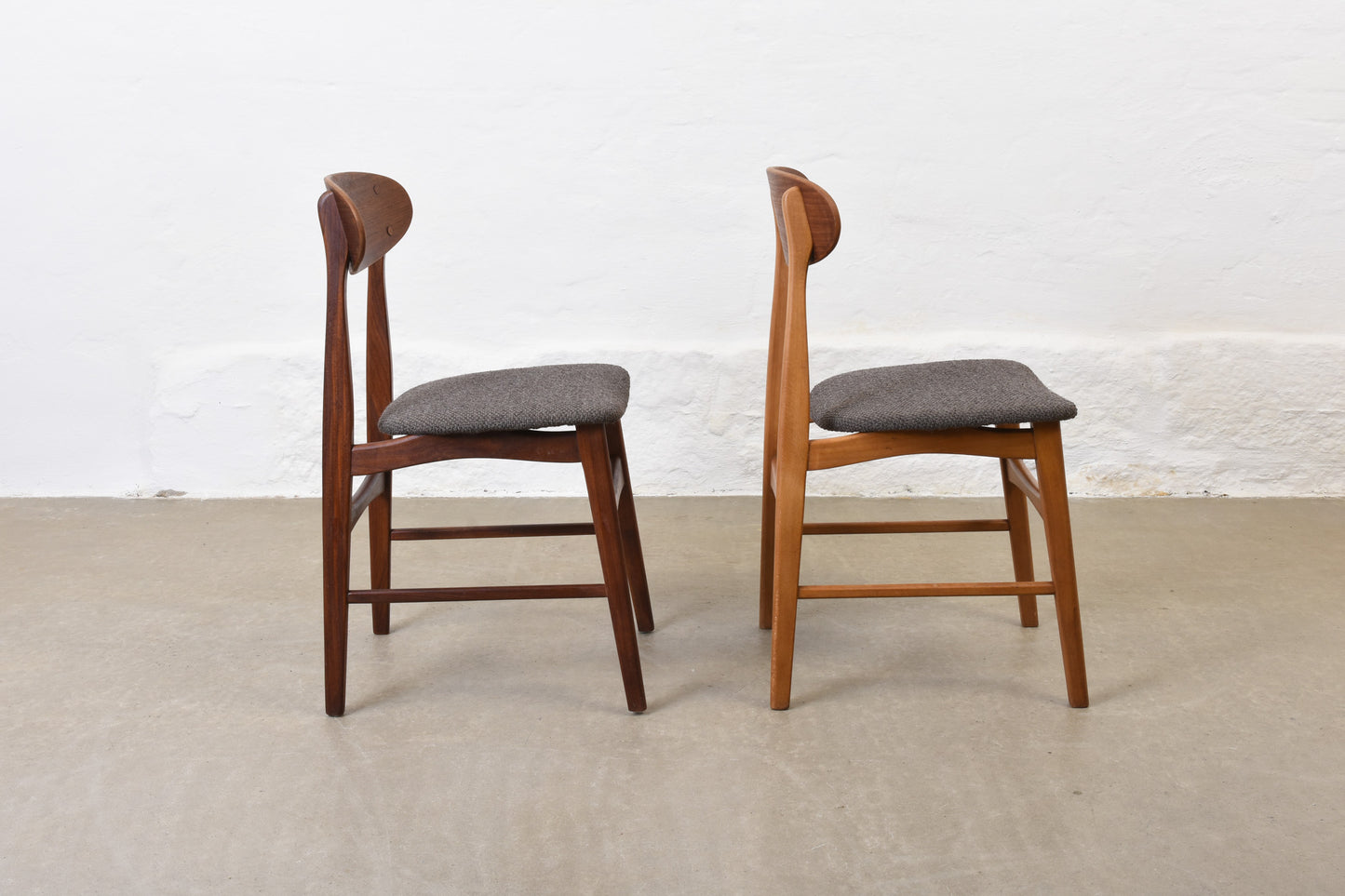 Two available: 1960s teak dining chairs