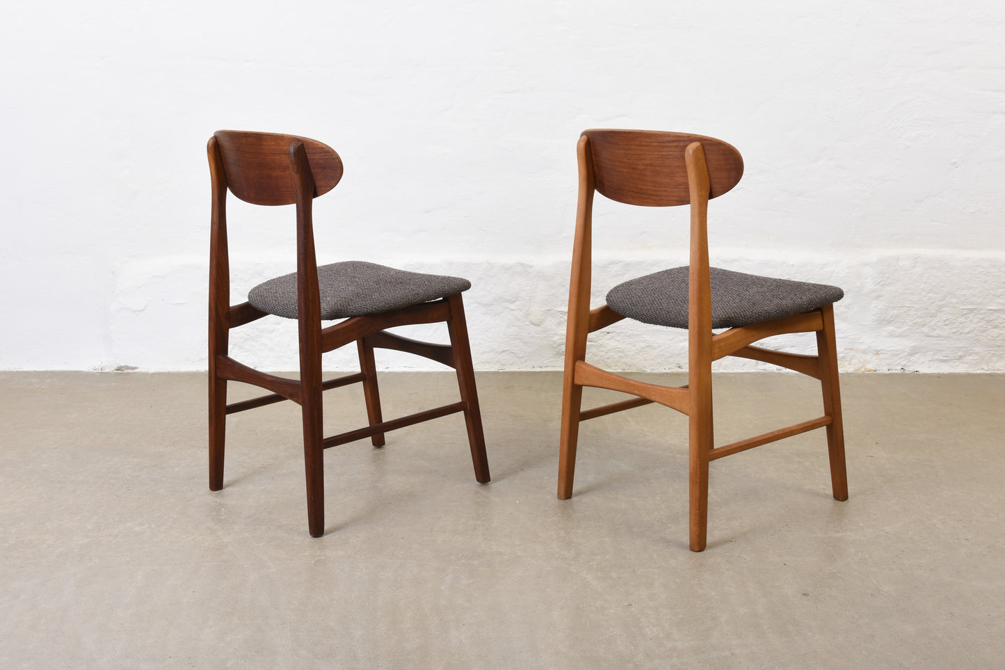 Two available: 1960s teak dining chairs