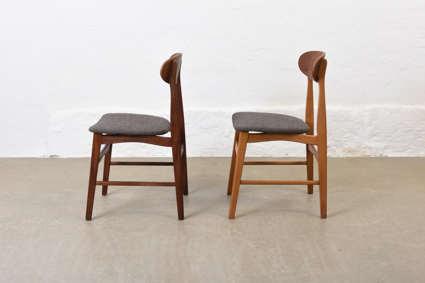 Two available: 1960s teak dining chairs