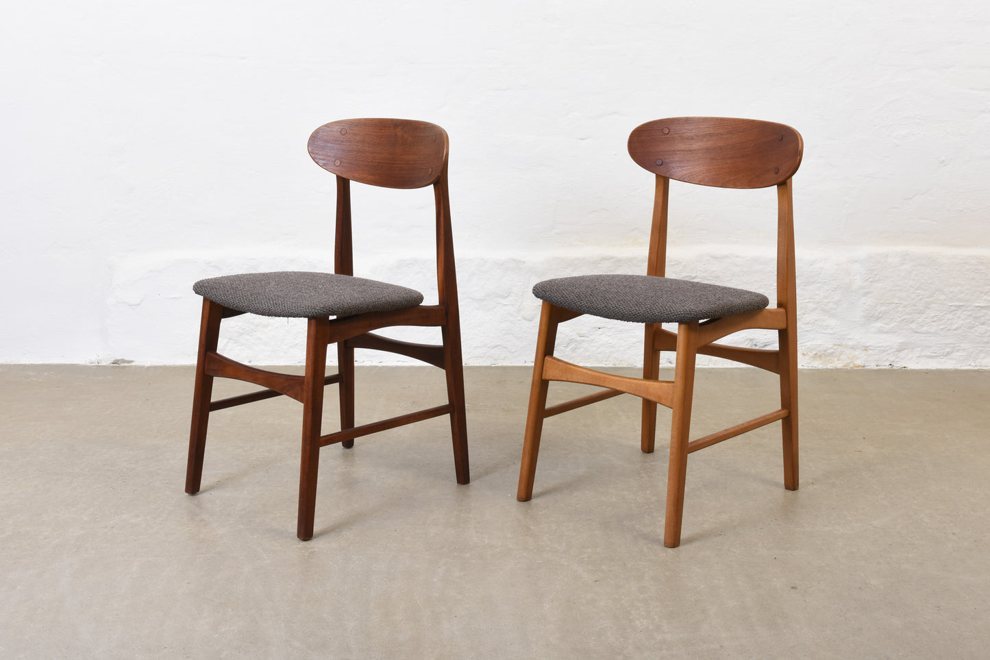 Two available: 1960s teak dining chairs