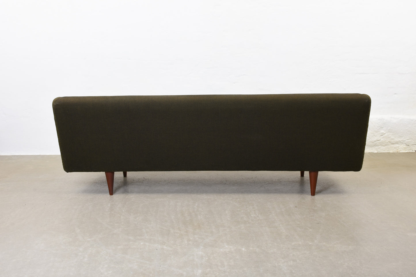 1960s Danish wool three seater