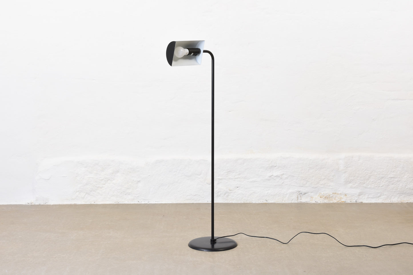 1980s metal floor lamp by ABO Randers