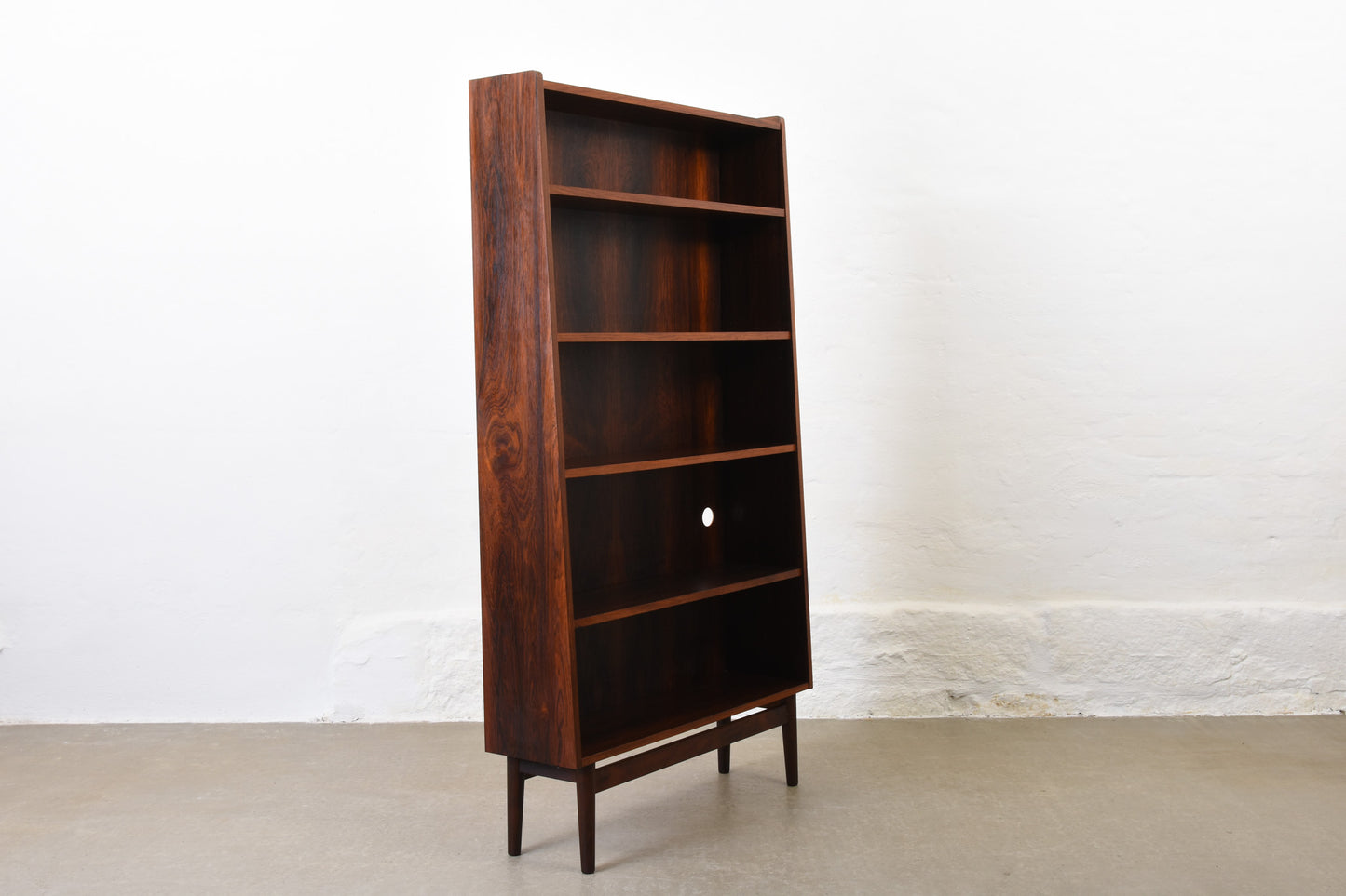 1960s rosewood bookshelf by Johannes Sorth