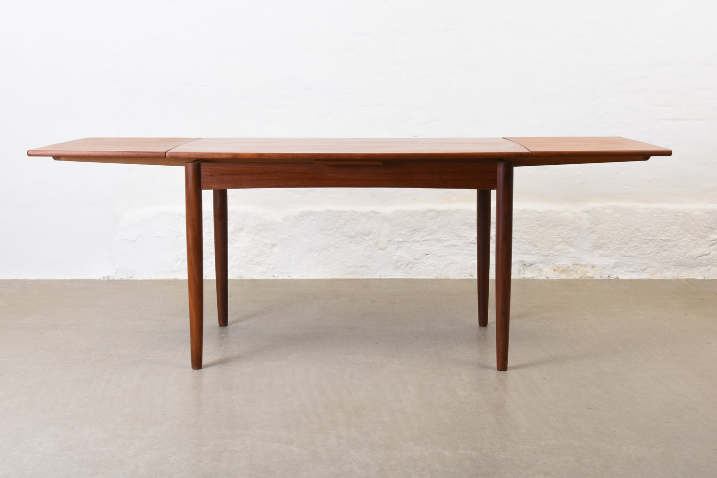 1960s extending dining table in teak