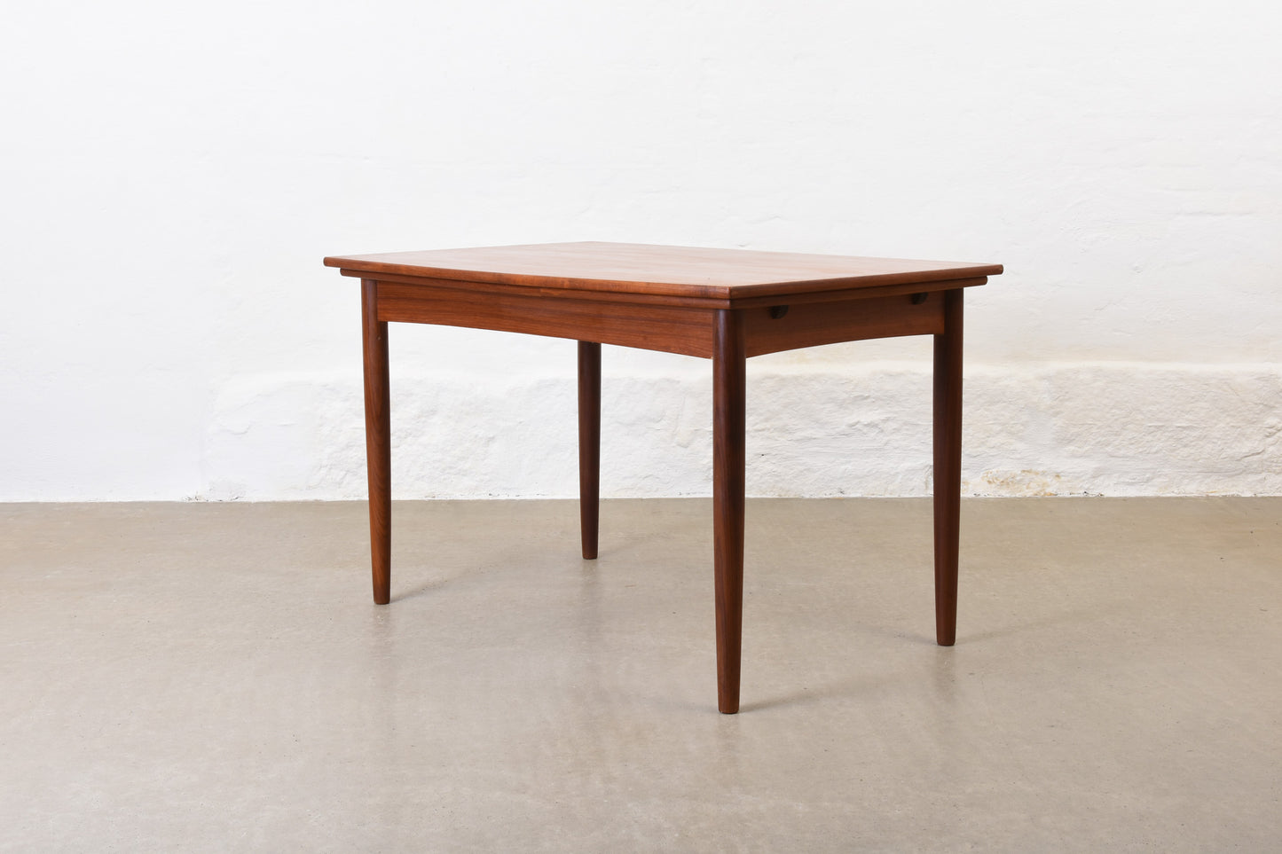 1960s extending dining table in teak