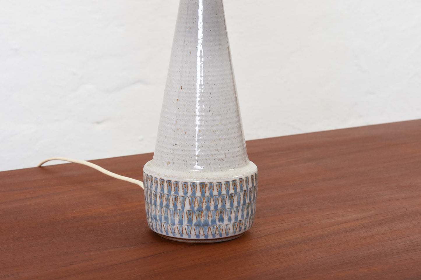 1960s ceramic table lamp by Søholm