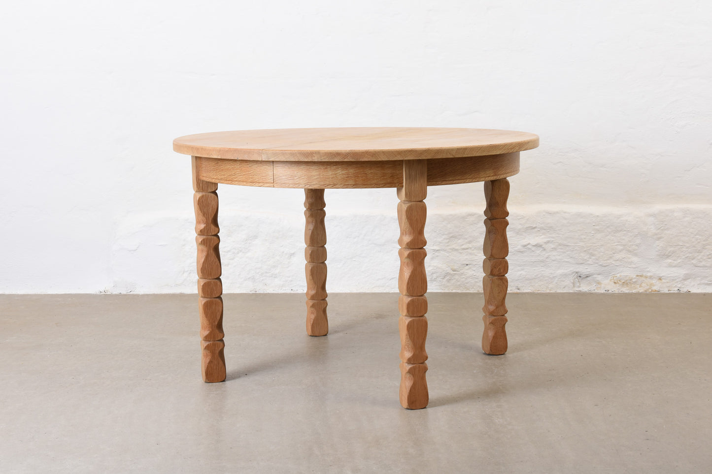 1970s Danish oak dining table