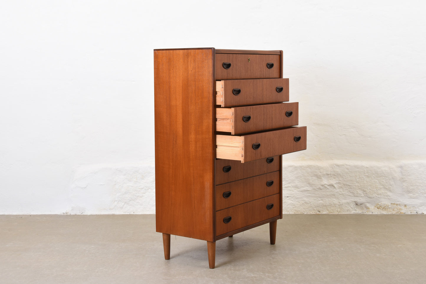 1960s teak chest of drawers by Westergaards Møbelfabrik