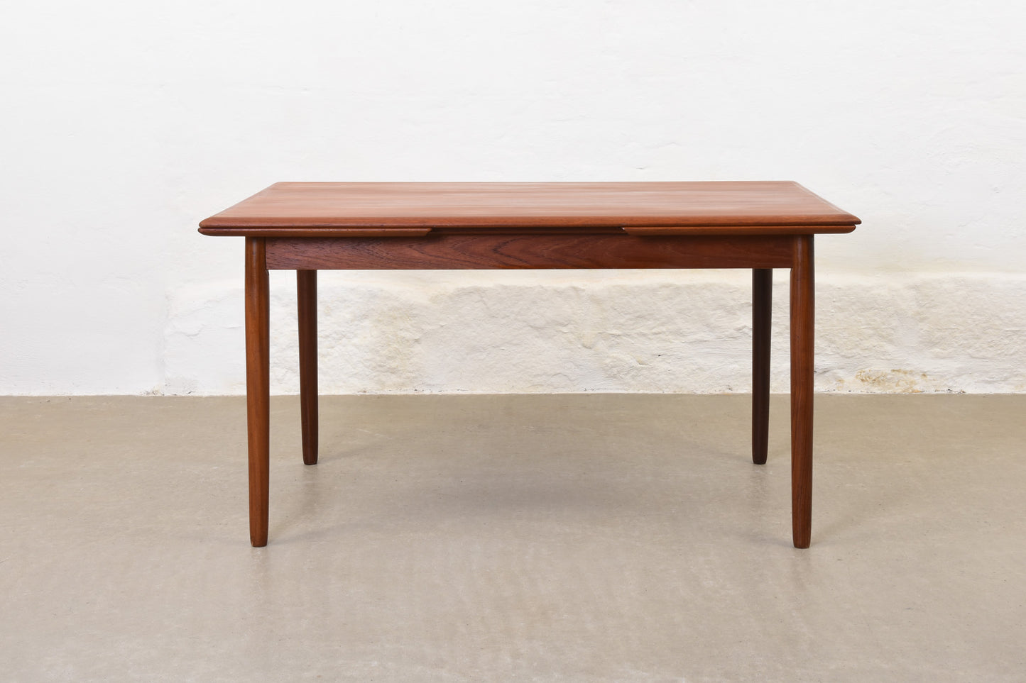 1960s extending dining table in teak