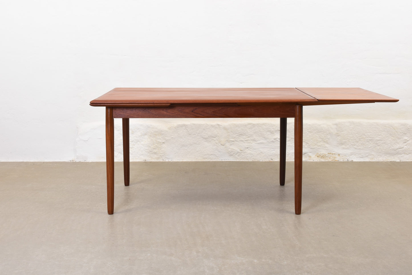 1960s extending dining table in teak