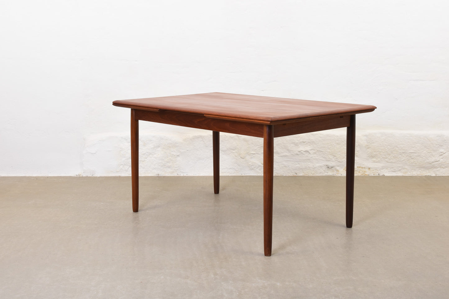 1960s extending dining table in teak