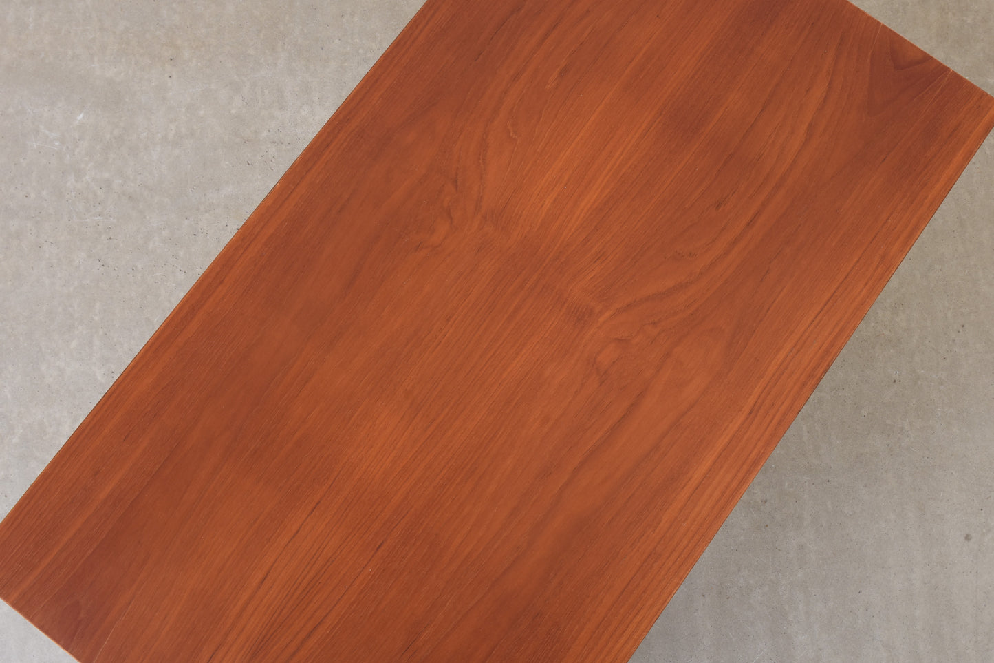 1960s single pedestal desk in teak