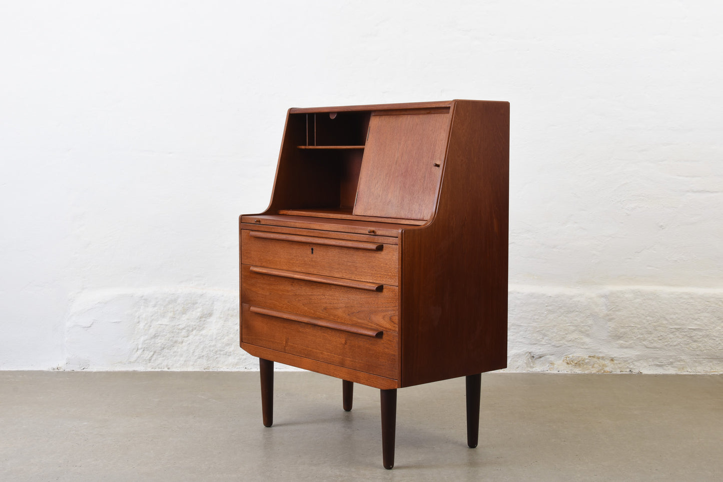 1960s teak bureau by Ørum Møbelfabrik