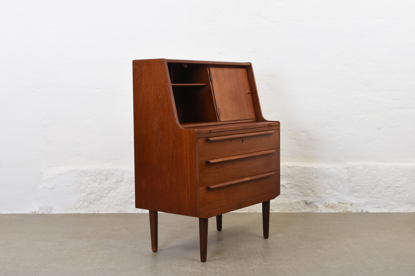 1960s teak bureau by Ørum Møbelfabrik