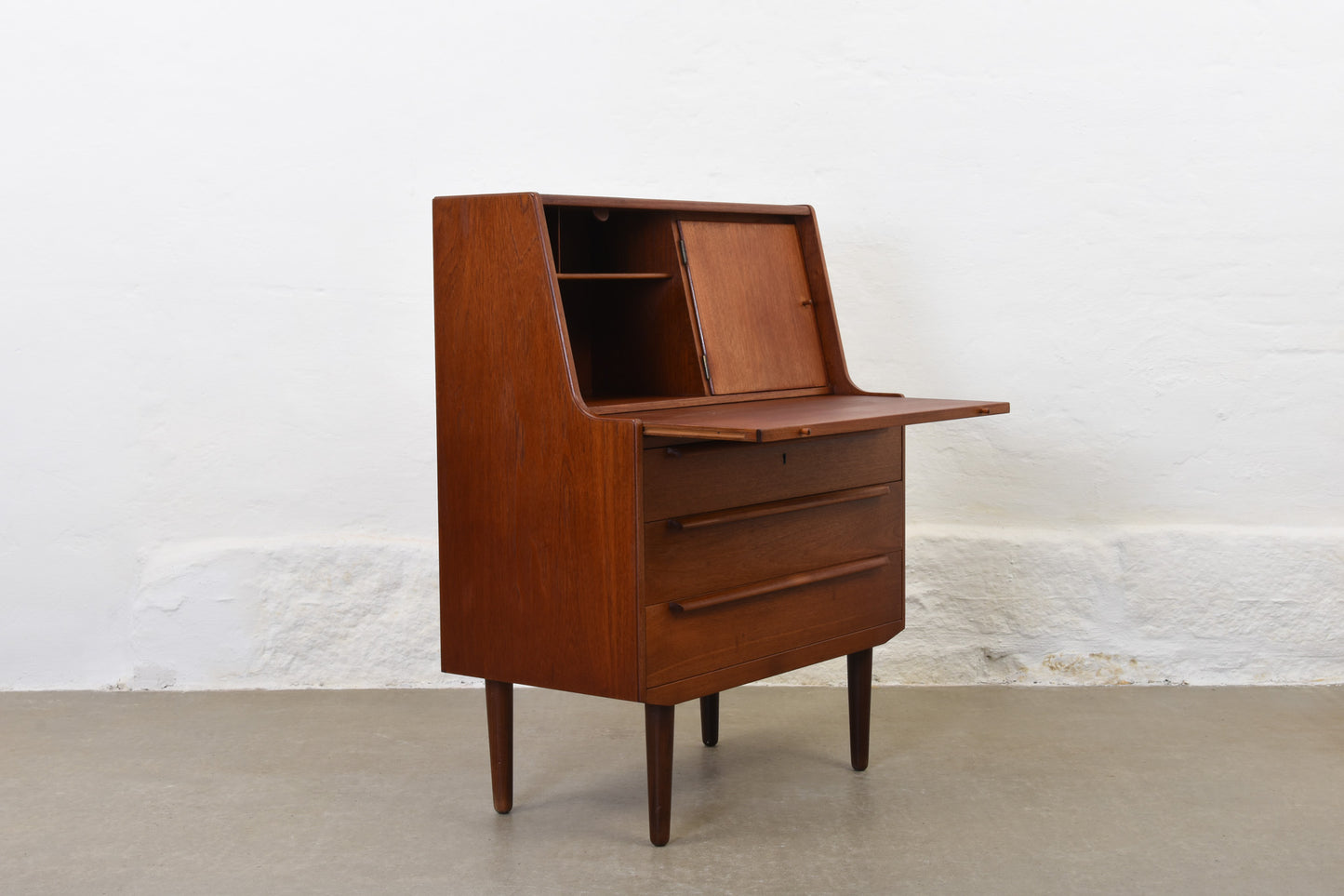 1960s teak bureau by Ørum Møbelfabrik