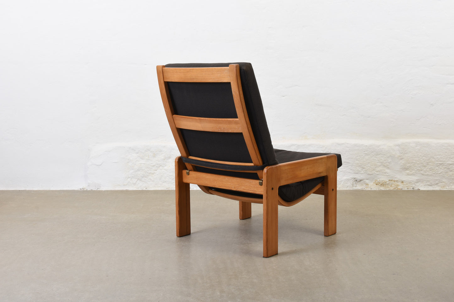 1970s lounger + ottoman by Yngve Ekström