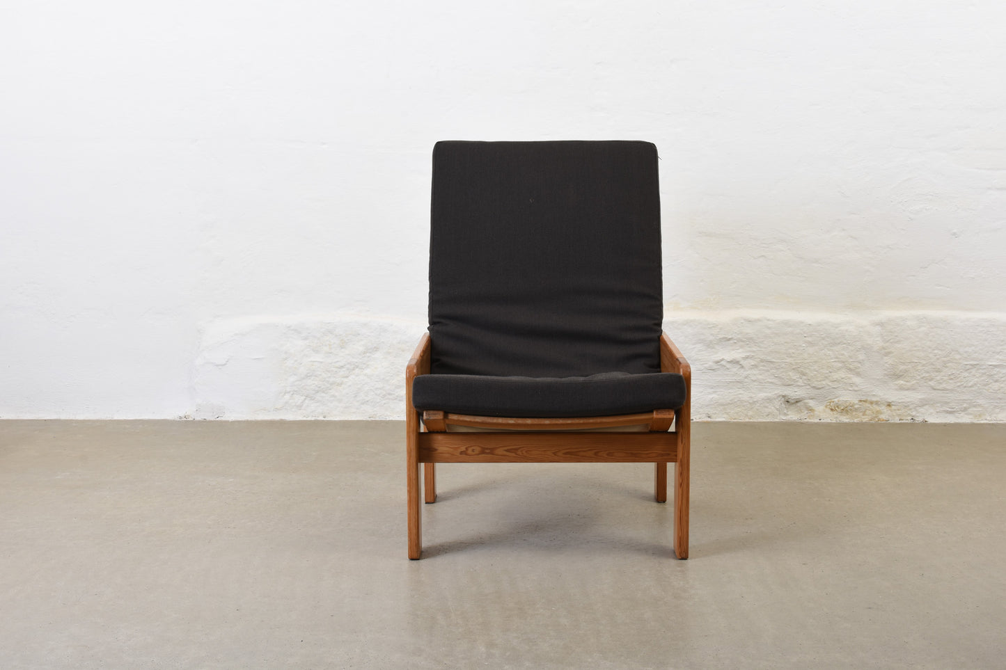 1970s lounger + ottoman by Yngve Ekström