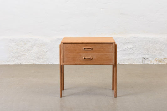 1960s bedside table in oak by Ørum Møbelfabrik