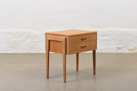 1960s bedside table in oak by Ørum Møbelfabrik