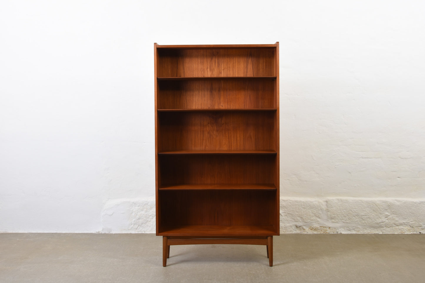 1960s teak bookshelf by Johannes Sorth