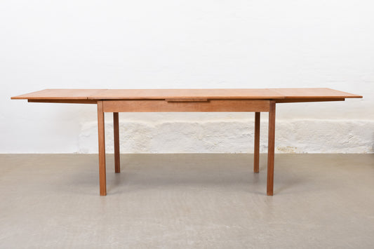 1960s extending oak dining table by Nils Jonsson