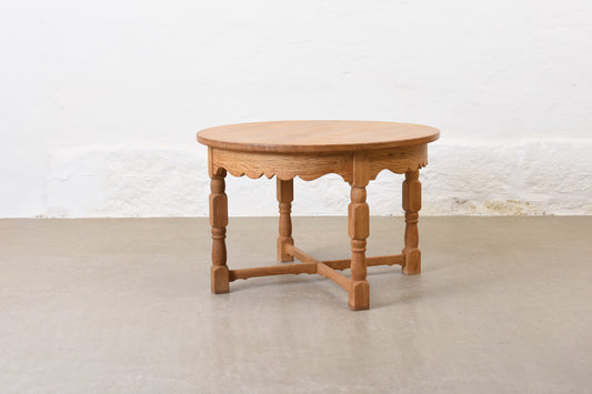 1960s oak coffee table by Henning Kjærnulf