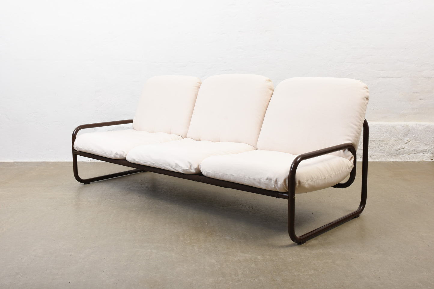 Newly reupholstered: 1970s three seat sofa by John Bertil Häggström