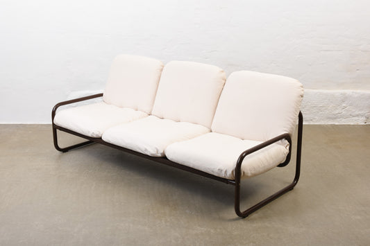 Newly reupholstered: 1970s three seat sofa by John Bertil Häggström