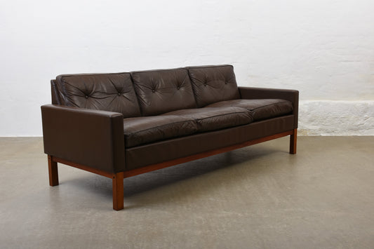 1960s leather sofa by Asko