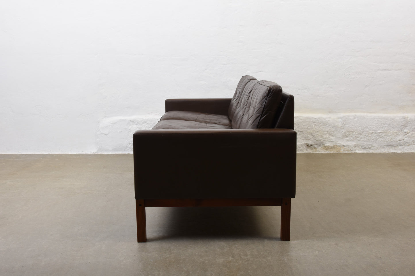 1960s leather sofa by Asko