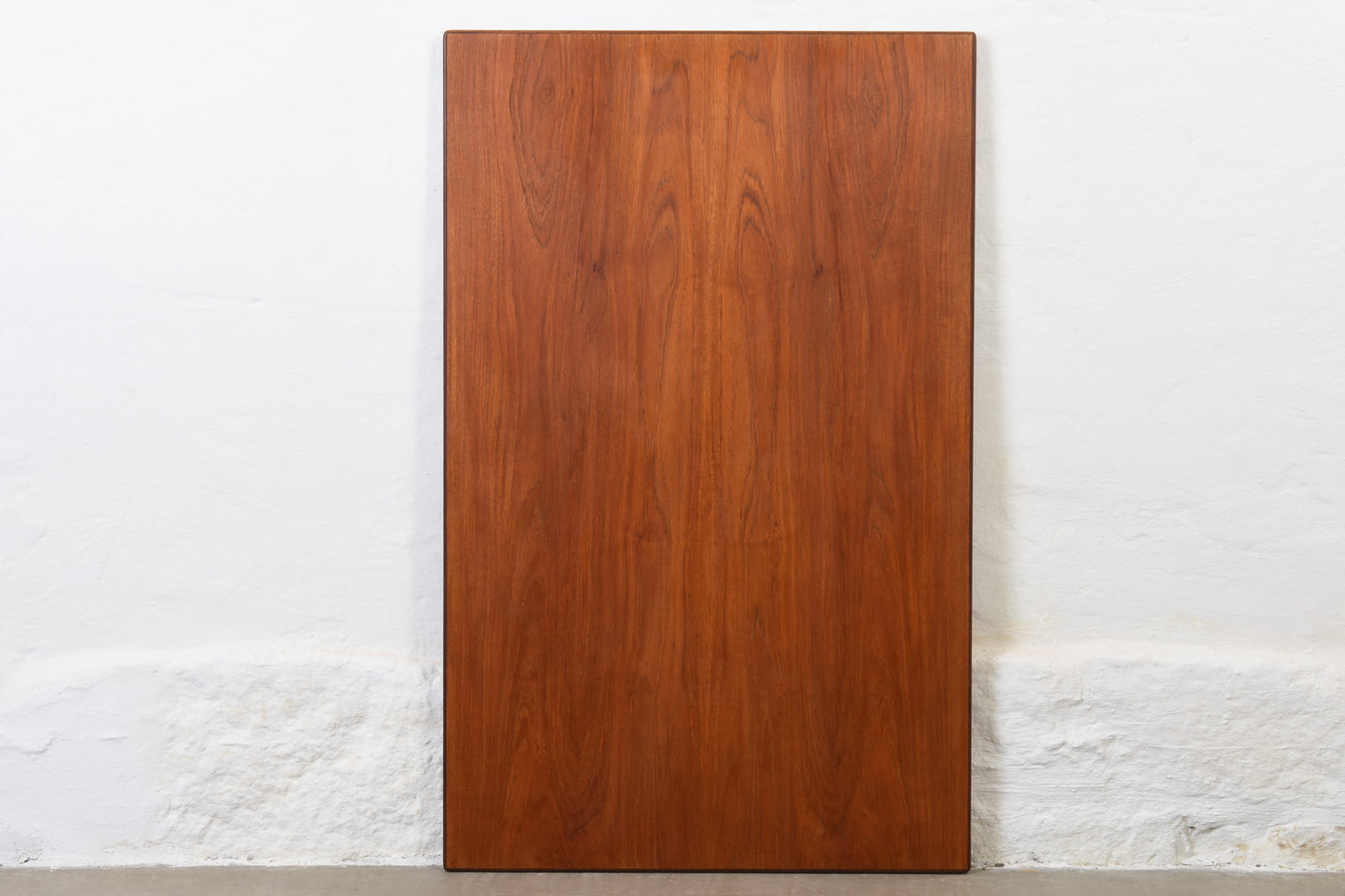 1960s extending dining table in teak + oak