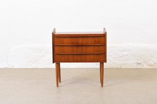 1960s short chest in teak