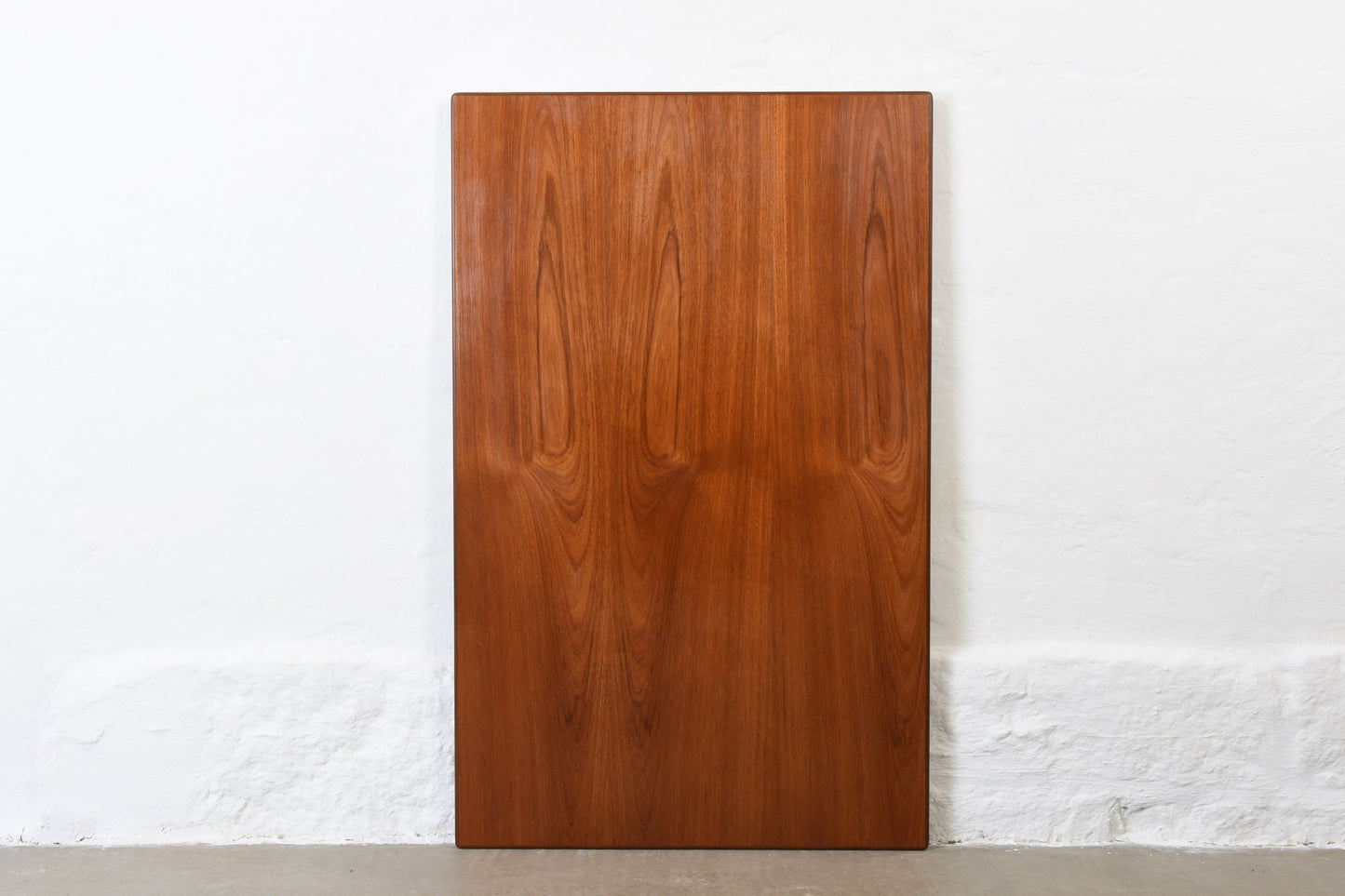 1960s extending dining table in teak + oak