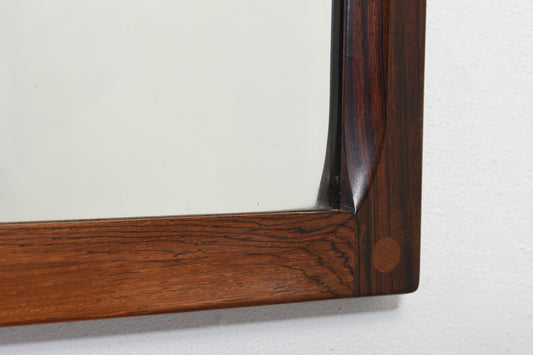 1960s rosewood mirror by Kai Kristiansen